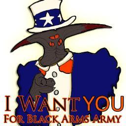 Business of the superior @BlackArmsRuler. Black Arms weapons are US! Come on down for the best in Black Arms attacking craftmanship. And kill inferiors daily...