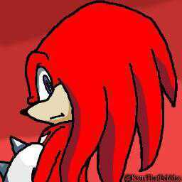 knuckles.protects the master emerald.annoy me and you will be punched!sis:@TikalTheEchidn1 #Single
