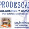Prodescan's profile picture. Somos especialistas en todo lo necesario para su descanso: colchones, bases, canapés, almohadas, ropa de cama... Medidas especiales.