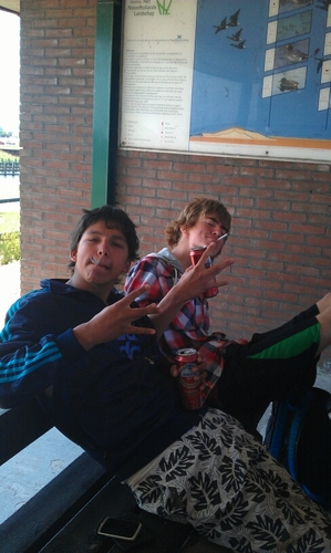 trotse moeder van 2 kindertjes