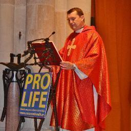 Spanish priest for Life.Whatever happens, the flame of the resistance against abortion must not be extinguished and will not be extinguished!