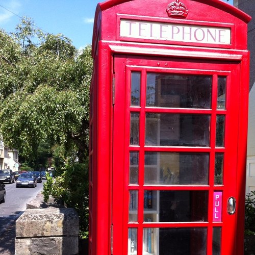 I am the red phone box in Yatton, North Somerset. Now a mini book swap with plenty of books and children's books too. Take a look, I'm on the High Street.