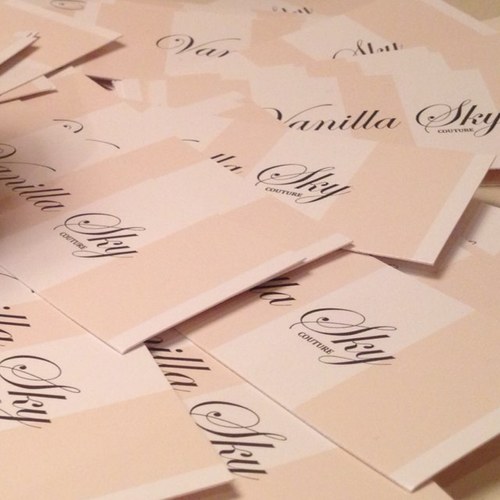 For orders and information please contact info@vanillaskycouture.com