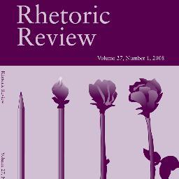 This is the official Twitter account for Rhetoric Review, maintained by @jmc_rhet