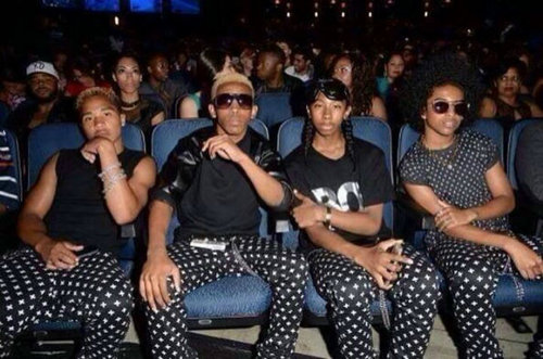 you can't sit with us.