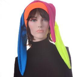 I love to make unusual hats. Not the same old thing you find in any big box store. Costume Hats, Night Caps and uber long stocking caps.