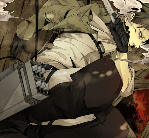 My Blades are those that will destroy Every. Single. Titan. Their filth isn't needed in our world. And I will cleanse them from the face of the Earth. #AoTRP