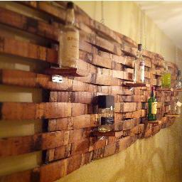 Custom one-of-kind wine barrel and liquor barrel cabinets.