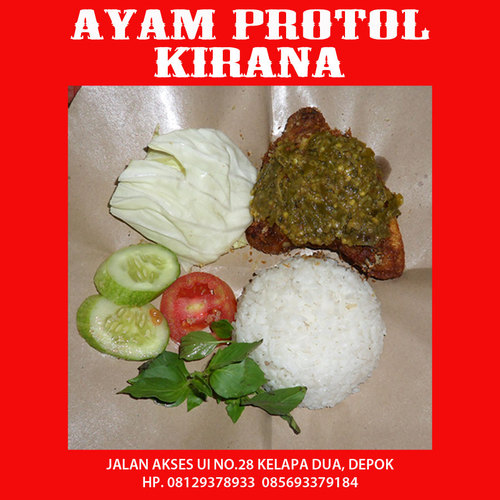 Menu Ayam Penyet Sambal Ijo, Ayam Serundeng, Ayam Keremes, Ayam Bakar Manis dll. Jl. Akses UI No. 28 Kelapa Dua Depok HP : 08129378933.
