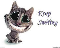 always smiling............
