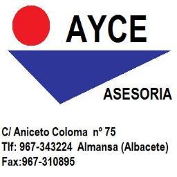 AsesoriaAyce's profile picture. Asesoría Fiscal-Laboral-Contable Aniceto Coloma Nº 75