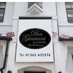 Set in Knutsford's grade-II listed Old Posthouse, Don Giovanni Restaurant & Bar serves Italian and Mediterranean cuisine.
http://t.co/6oS6iqXDx2