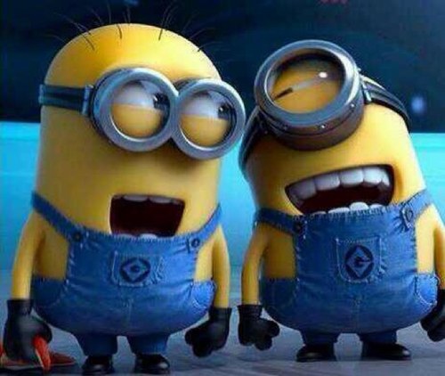 Working for Gru since the 9 of july 2010. Minions we are lucky, we all born the day of our birthday. We sing in the shower. We like working at distance.