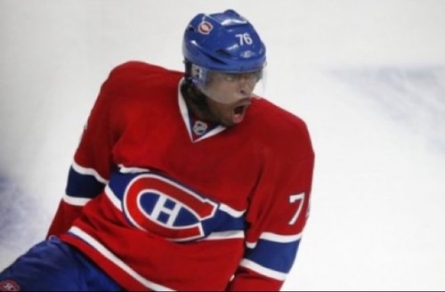 Playing for the Montreal Canadians. 2013 norris trophy winner. In other words im kinda a big deal.