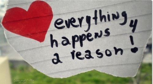 Love life... Everything happens for a reason!!