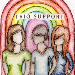TrioSupport's profile picture. Have a problem? Ask us for some serious or funny advice :3 Rant of the Day, #TrollTuesday , Song, TV & Picture of the week, DM us :D Everything is up for debate