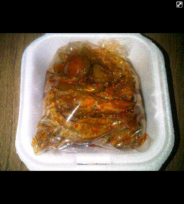 Menu Seblak ceker isi 1porsi isi 10potong ceker dg bumbu seblak harga 18ribu , sistem take away monggo merapat ke gubuk banjarsari,delivery 081804430003