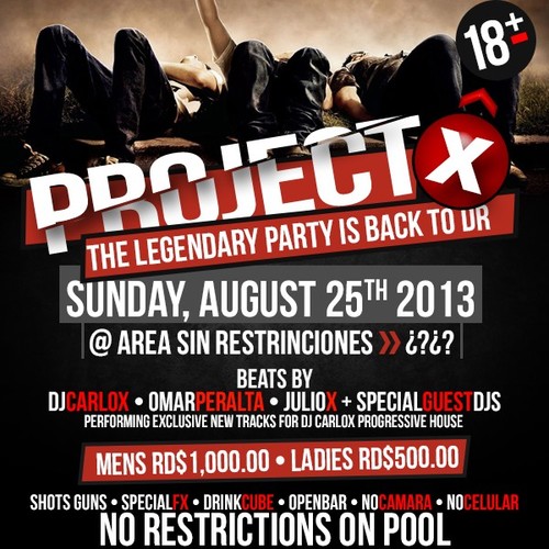 Oficial #ProjectXLegendaryParty by @Miratuevento la historia se repite
