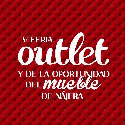 V Edición de la Feria del #Mueble #Outlet de #Nájera. Del 26 Julio al 4 de Agosto. Horario de 11:00 a 14:00 h. y de 17:00 a 20:30 h. ¡¡¡Os esperamos!!!