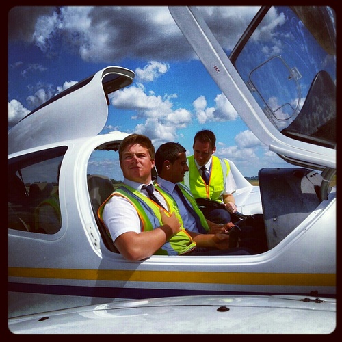 South African, Cadet pilot training in NZ