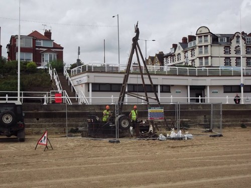 Shell and auger drilling, any depth boreholes on land or overwater, Tel 07870701262 email claydrilling@gmail.com