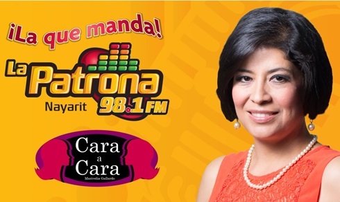 Conductora en emisoras de ALICAMEDIOS, Radio Red Nayarit 92.5 FM, La Patrona 98.1 FM con el programa CARA A CARA Revista Femenina con temas de interés actual.