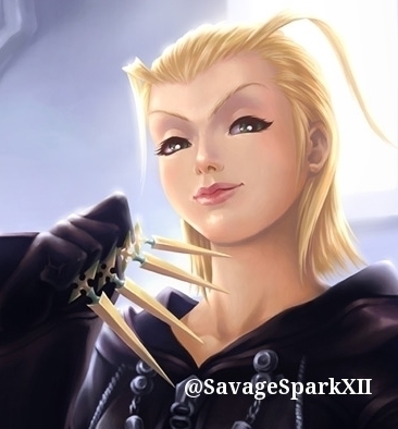 The Savage Nymph. Organization XIII's number XII.  I Command lightning. Your death will be slow and painful. [Role Play/ Parody]