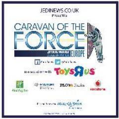CaravanForce's profile picture. Four UK Star Wars fans driving with Jeremy Bulloch and his wife across Europe for Make-A-Wish Foundation UK called 'Caravan of the Force'