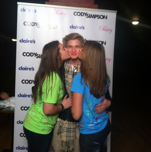 Here to support Cody Simpson through everything.