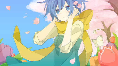 I'm Kaiko, the Shion sister. What a pleasure it is to meet you all. Would you like a song? [Vocaloid RP]