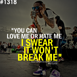 loving life, peace not war! GOD LOVER!!! lil wayne is da shit!!love him!!follOw me and i might follow back!!;))