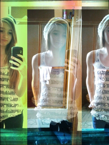 I'm shy at first, but once I'm comfortable with you, get ready for some crazy shit. ;**