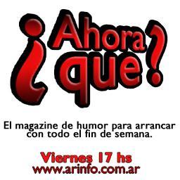 El magazine de humor para arrancar con todo el fin de semana. Viernes 17 hs por @RadioArinfo
