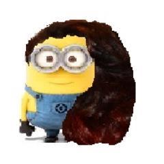 I'm a little yellow bean with fabulous hair :)