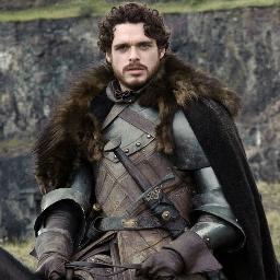 Robb Stark of Winterfell.  Son of Eddard Stark and Catelyn Tully. King in the North. Young Wolf. [not aff. @HBO or @GameOfThrones /RP +18]
