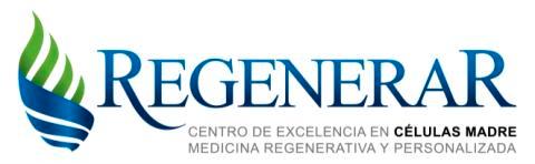 Centro de Excelencia en Células Madre, Medicina Regenerativa y Personalizada.