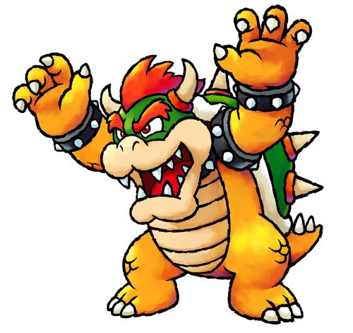 I'm Bowser 100% A+ Final Boss!