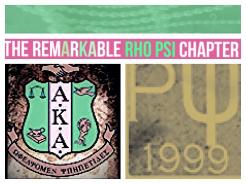 The RemArKAble Rho Psi Chapter of Alpha Kappa Alpha Sorority, Incorporated chartered on Xavier University's campus December 11, 1999.