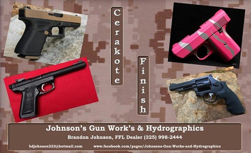 Customizing new & existing firearms, Johnson's Gun Works has a product that will fit your needs.