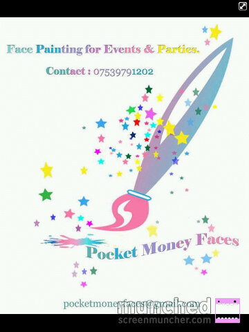 I'm 14 and have started my own facepainting business and is building my portfolio for when I'm an adult xx