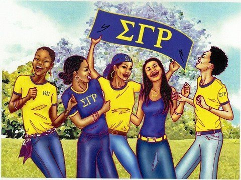 Sigma Gamma Rho Sorority, Inc.  Poetic Soul #5, Spring 2004 Graduate Alumni Chapter.  EEE-Yip!