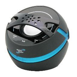 The Mighty Dwarf® Speaker connects to any audio device and will turn virtually any hard surface it is placed on INTO the speaker!