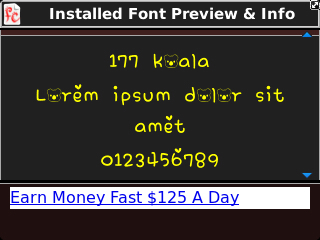 We sell font bb via pulsa. Sample? Check favorite. Rp5.000=15font Rp10.000=30font. Pin:25D7C8DB. Trusted OlShop♥