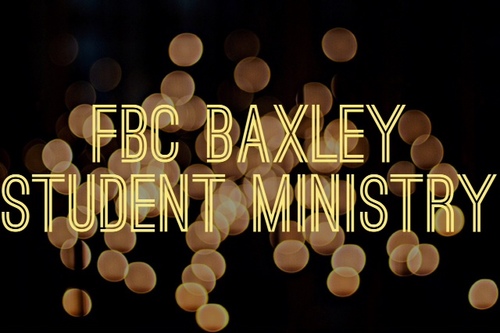 We are the Student Ministry of FBC Baxley, Georgia!