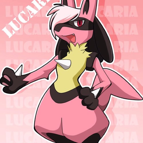 Lucaria- the female lucario (;