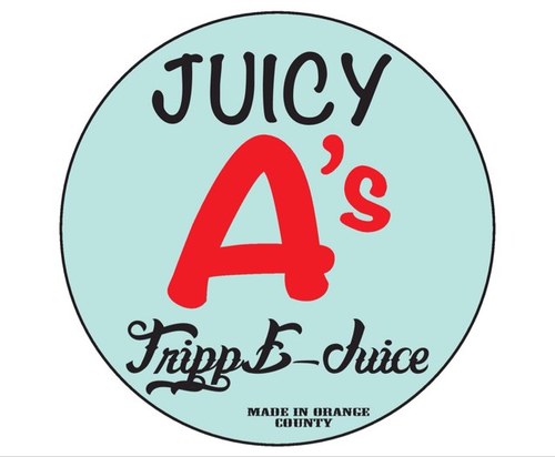 TrippE-Juice From the O.C as a Healthier Choice to quit tabacco smoking! 
Juicyastrippejuice@outlook.com 
  ~Exclusively sold @Vape2o: 2601 W. Ball Rd Ste. 202~