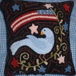 ilovewool's profile picture. I'm mad for wool and punch needle and most days will find me in my studio playing.