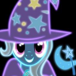 Hello other ponies, this is the great and powerful Trixie's profile! Enter only with gifts of offering or to see my shows! [MV Ponies RP]