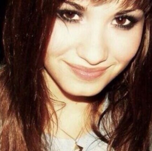 My queen told me to stay strong, she made me feel beautiful, her name is Demetria Devonne Lovato.