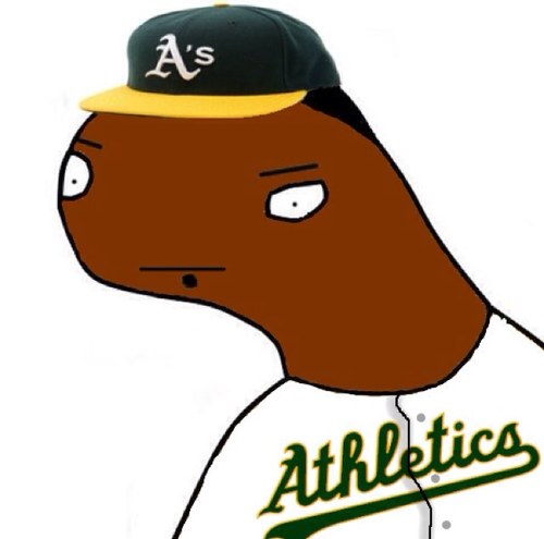 Lef Feelder fur teh Oaklend Athlitecs, Official Toon Page of Yoenis Cespedes #YonisSweg Cueban Sensetiun (Not Affiliated with Yoenis Cespedes or the Athletics)